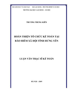 Luận văn thạc sĩ hoàn thiện hệ thống kiểm soát nội bộ tại ngân hàng phát triển việt nam
