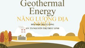 Geothermal energy năng lượng địa nhiệt hóa học đại cương