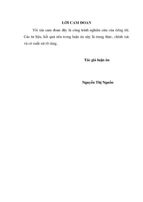 Luận án tiến sĩ triết học tư tưởng trị nước của các vị vua gia long minh mệnh thiệu trị và ý nghĩa lịch sử của nó