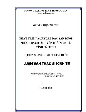 Luận văn giải pháp tái cơ cấu đầu tư công trong nông nghiệp tỉnh bắc ninh